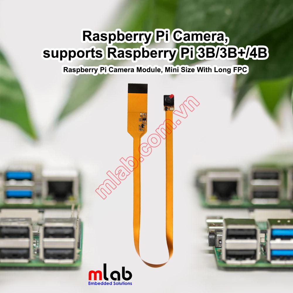Raspberry Pi FPC Camera, OV5647, 5MP, Mini Size