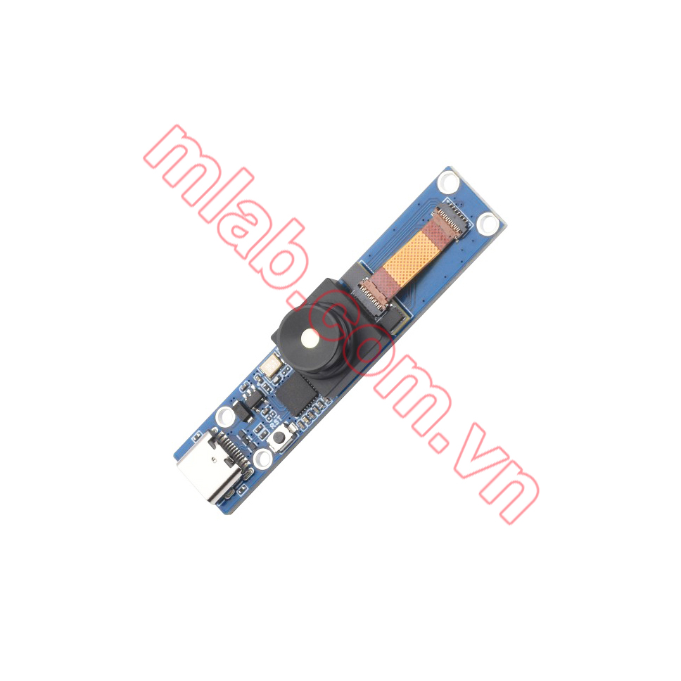 Long-wave IR Thermal Imaging Camera Module, Raspberry Pi IR Camera, 80×62 Pixels, 88° FOV, USB Type-C