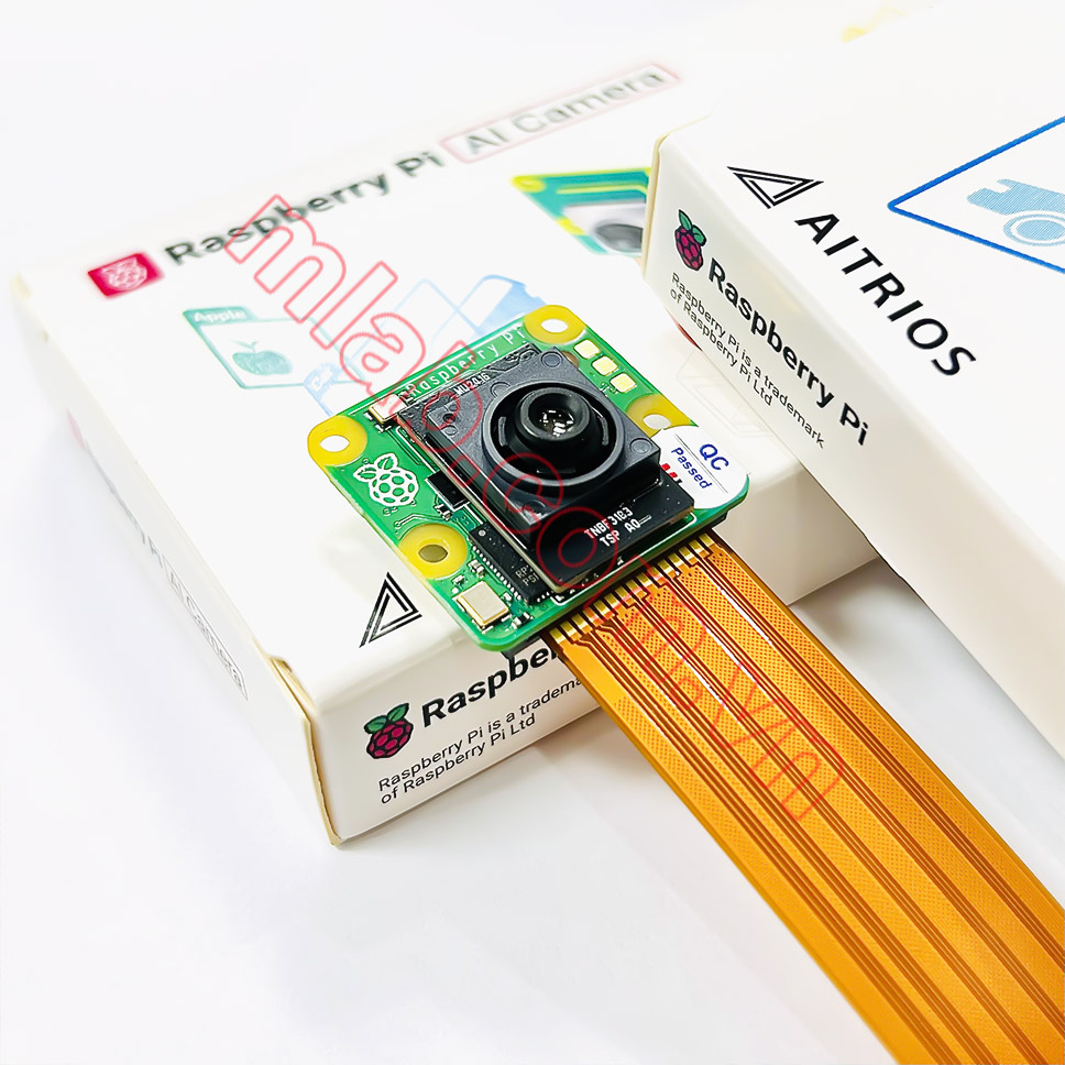 Raspberry Pi AI Camera, 12MP, IMX500 Intelligent Vision Sensor, Raspberry Pi Neural Network Model