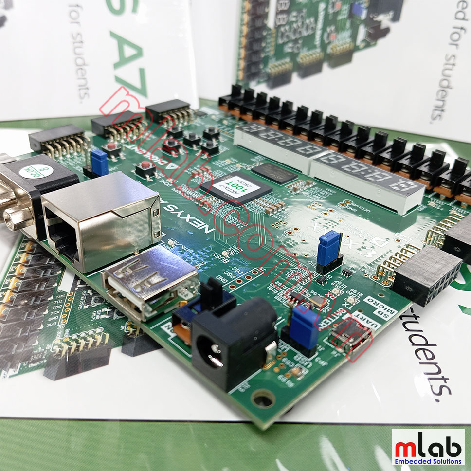 Nexys A7: FPGA Trainer Board Recommended for ECE Curriculum, Artix-7 XILINX