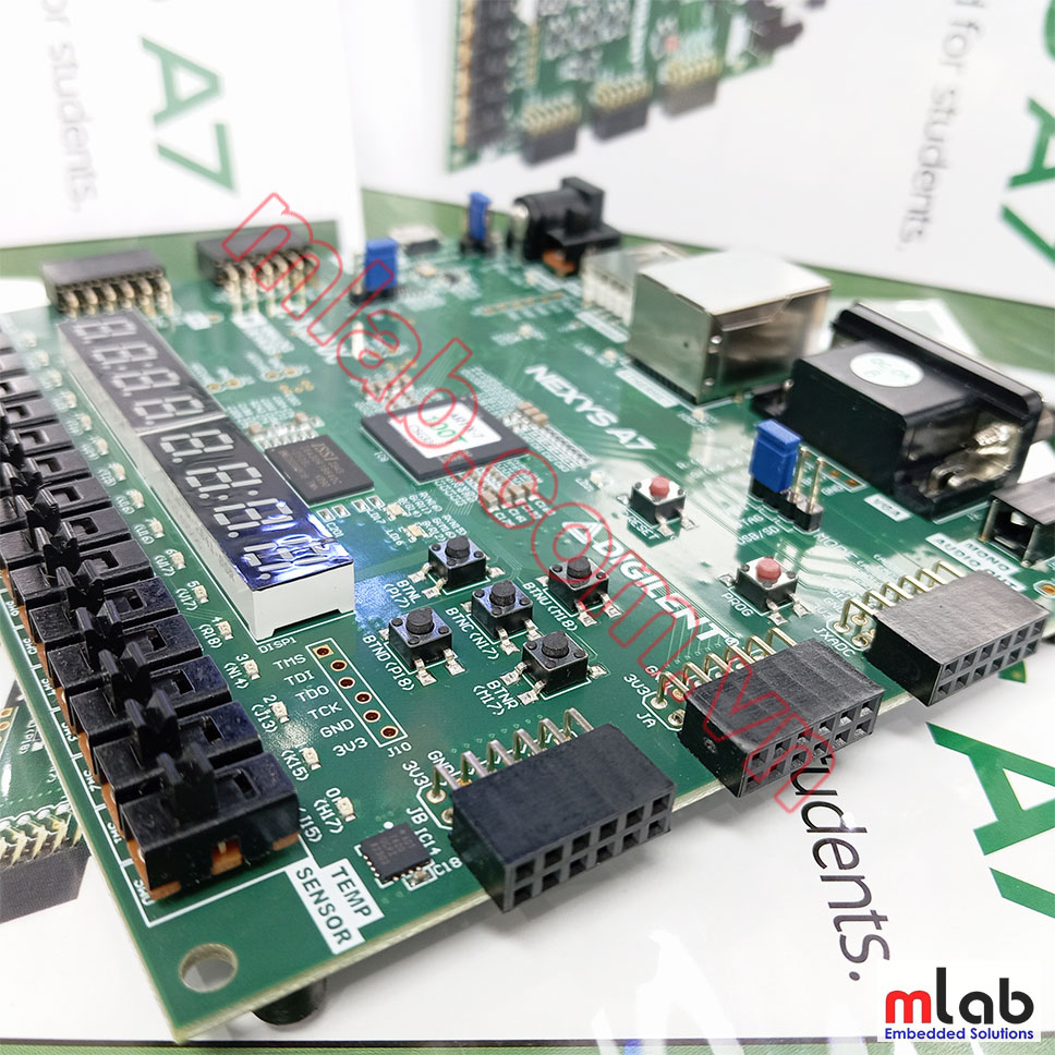 Nexys A7: FPGA Trainer Board Recommended for ECE Curriculum, Artix-7 XILINX