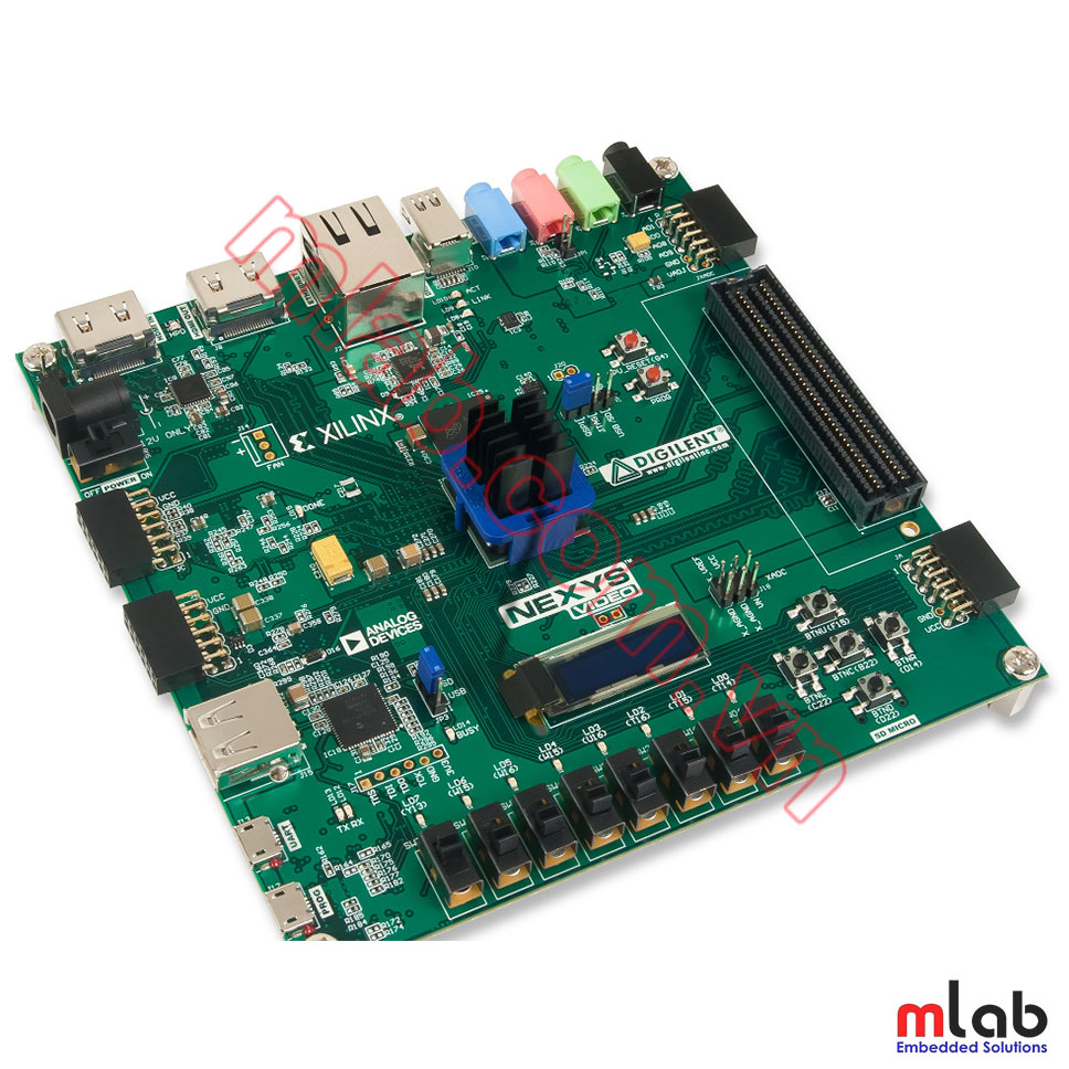 Nexys Video Artix-7 FPGA: Xilinx Trainer Board for Multimedia Applications