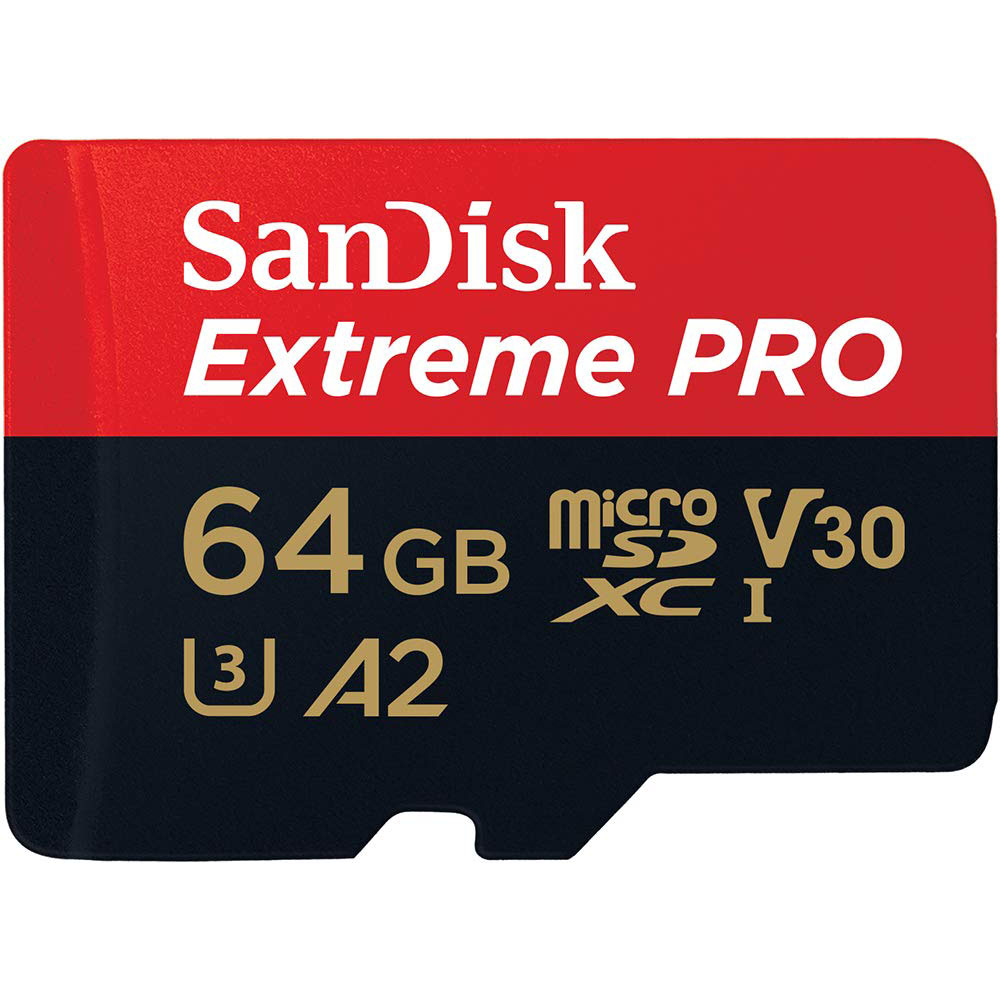 Thẻ nhớ Micro SD SANDISK EXTREME PRO (tốc độ đọc 200MB/s, tốc độ ghi 140MB/s)