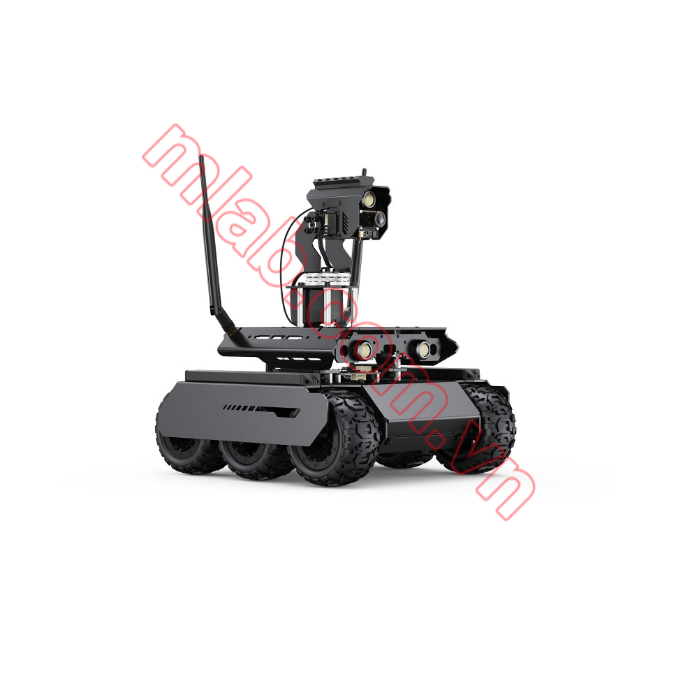 UGV Rover Open-Source 6 Wheels 4WD AI Robot dành cho NVIDIA Jetson Orin AI KIT