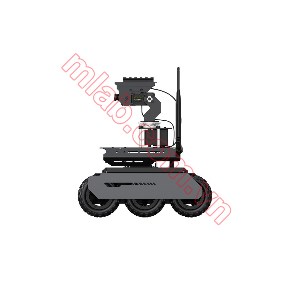 UGV Rover Open-Source 6 Wheels 4WD AI Robot dành cho NVIDIA Jetson Orin AI KIT