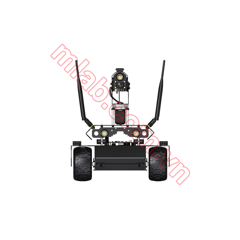 UGV Rover Open-Source 6 Wheels 4WD AI Robot dành cho NVIDIA Jetson Orin AI KIT