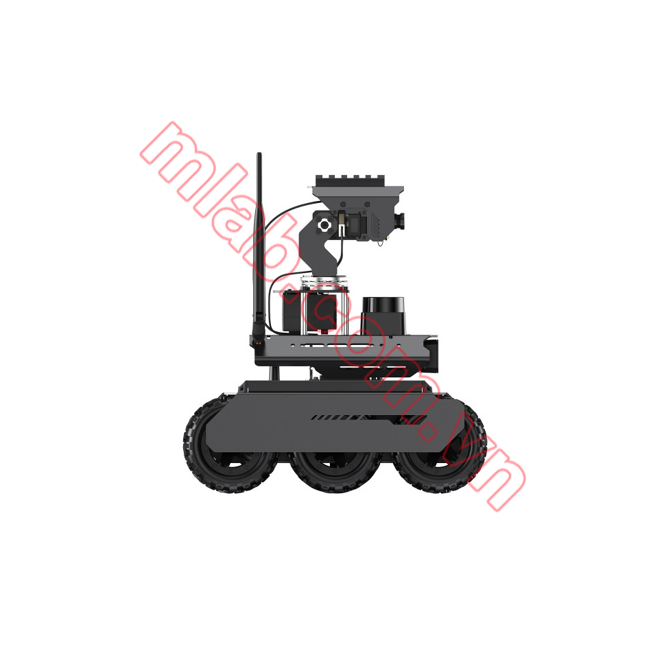 UGV Rover ROS 2 Open-source 6 Wheels 4WD AI Robot dành cho NVIDIA Jetson Orin Dev Kit