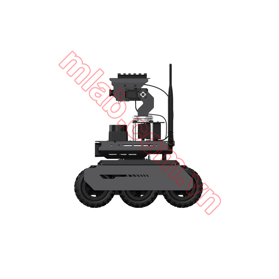 UGV Rover ROS 2 Open-source 6 Wheels 4WD AI Robot dành cho NVIDIA Jetson Orin Dev Kit