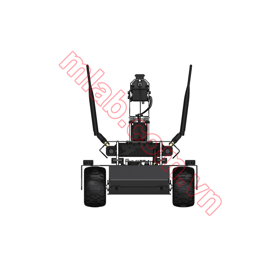 UGV Rover ROS 2 Open-source 6 Wheels 4WD AI Robot dành cho NVIDIA Jetson Orin Dev Kit