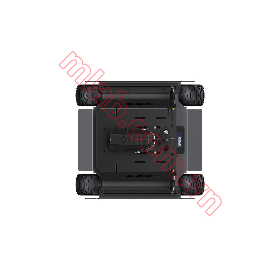 UGV Rover ROS 2 Open-source 6 Wheels 4WD AI Robot dành cho NVIDIA Jetson Orin Dev Kit