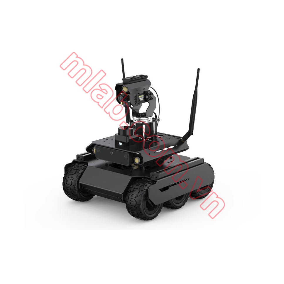UGV Rover ROS 2 Open-source 6 Wheels 4WD AI Robot dành cho NVIDIA Jetson Orin Dev Kit