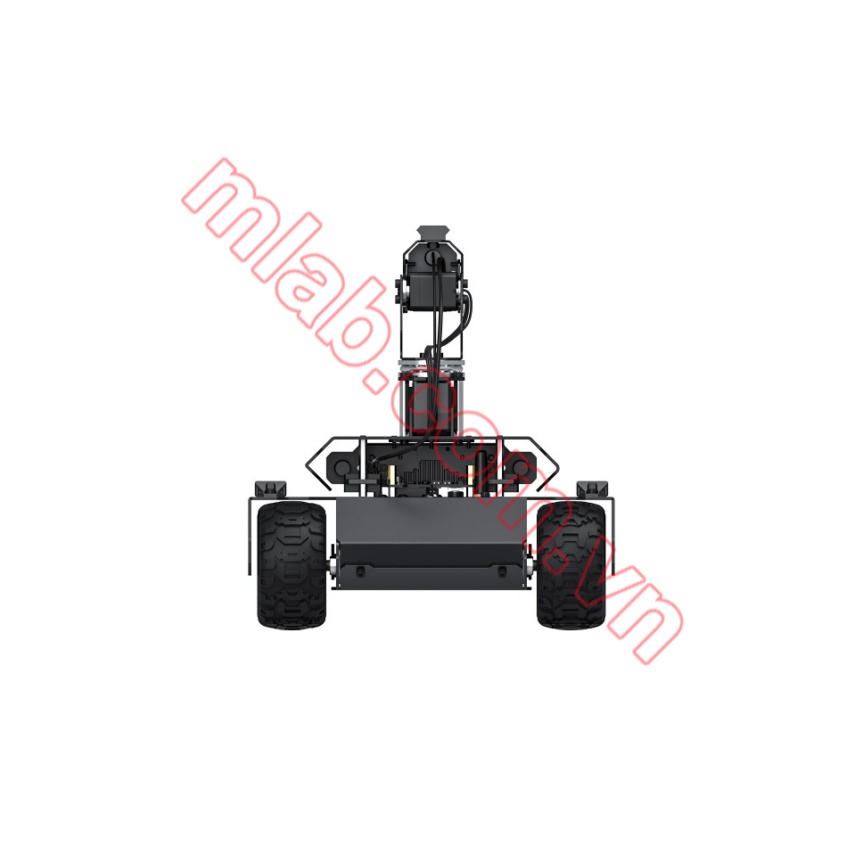 UGV Rover ROS 2 Open-source 6 Wheels 4WD AI Robot, Dual controllers, All-metal Body, Flexible and Expandable dành cho Raspberry Pi 5