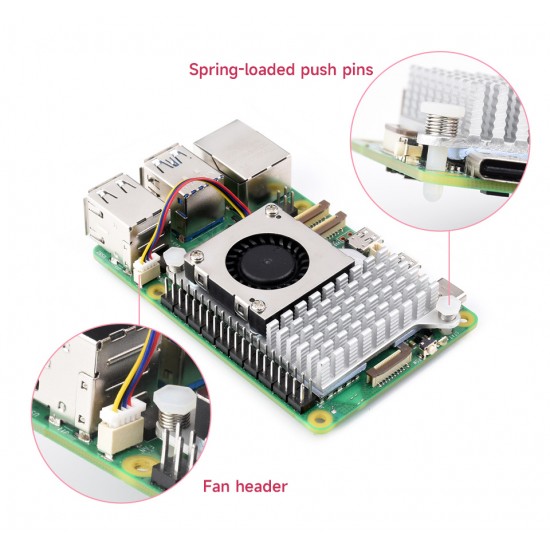 Vỏ Hộp Cho Raspberry Pi 5