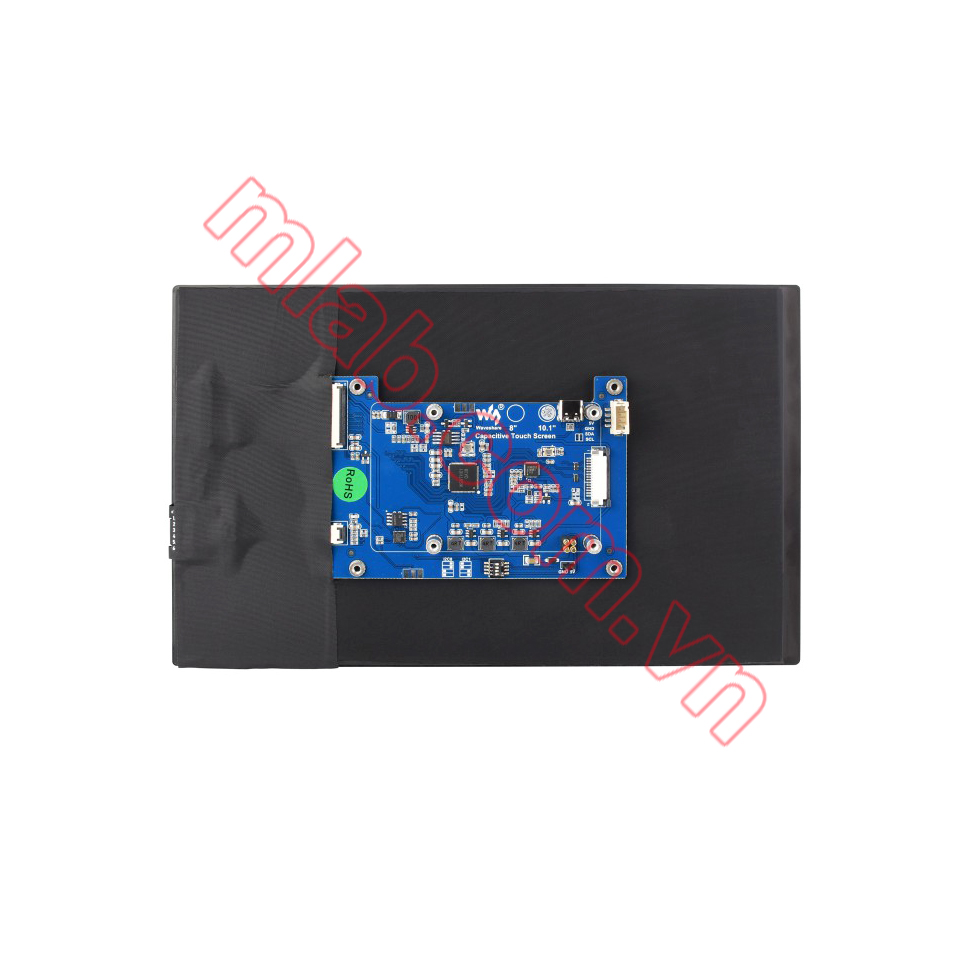 Màn hình cảm ứng 10.1inch dành cho Raspberry Pi, 1280×800, IPS, DSI, cảm ứng điện dung Waveshare
