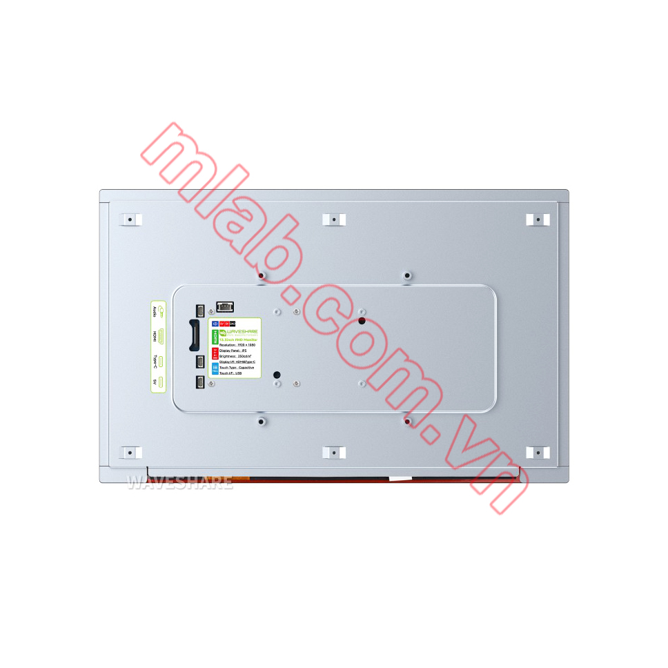 Màn hình 13.3inch HDMI/Type-C, Cảm ứng điện dung, Full Metal Back Cover, 1920 × 1080