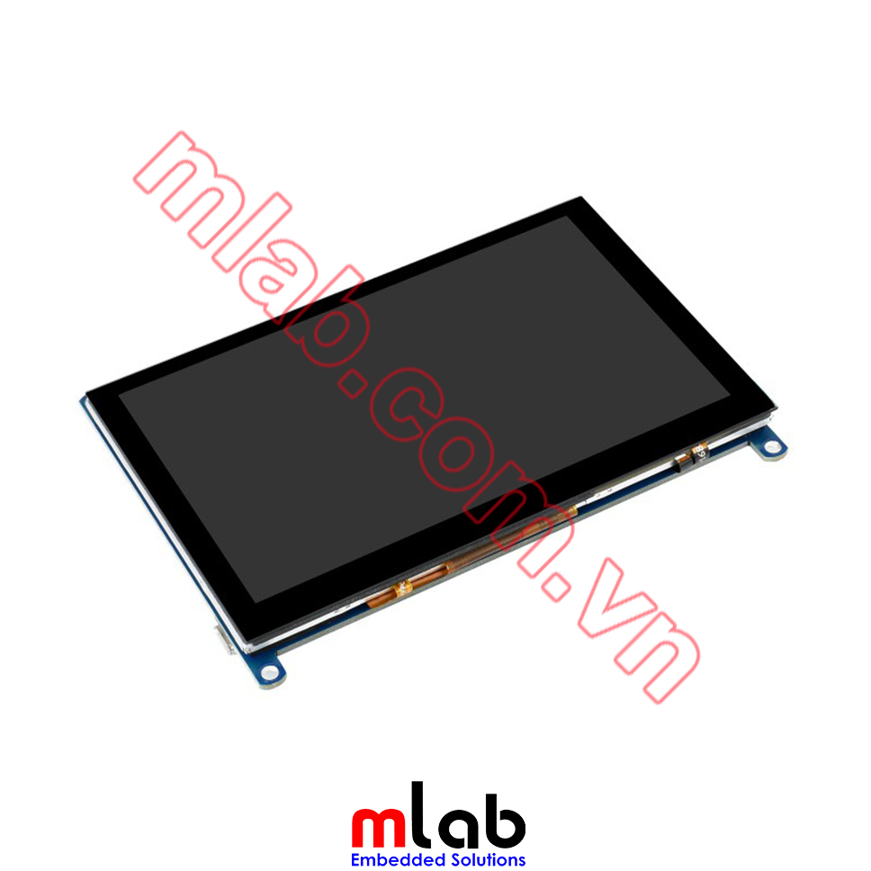 Màn hình LCD 5inch HDMI (H)( phiên bản tối giản), 800x480, cảm ứng điện dung Waveshare