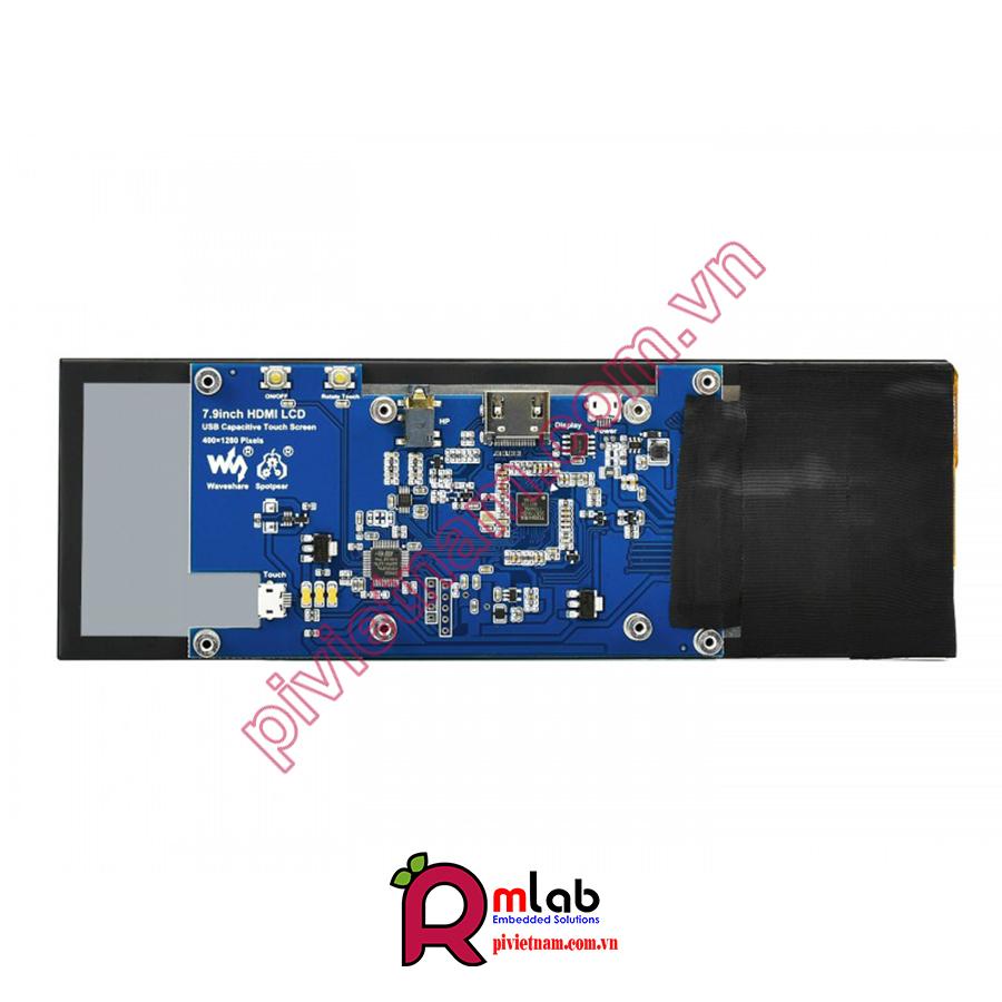 Màn hình LCD 7.9inch HDMI,400-1280, IPS, Cảm ứng điện dung Waveshare