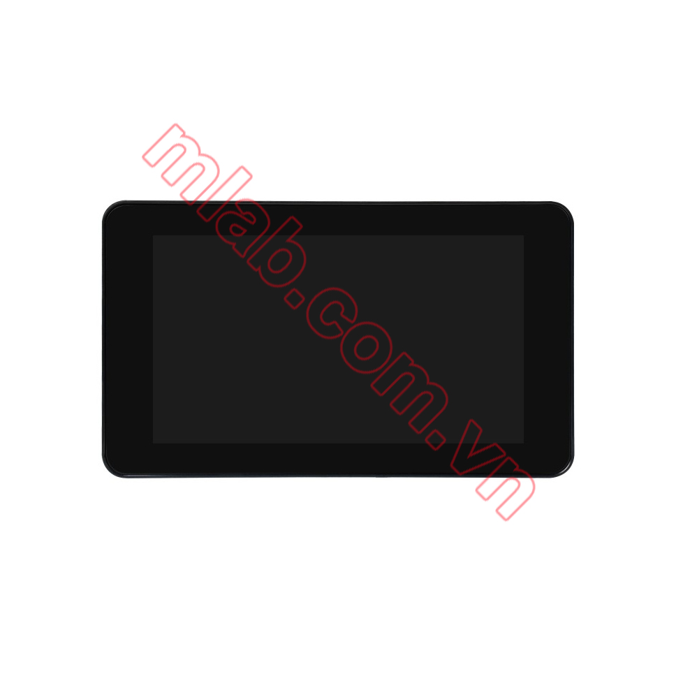Màn Hình 7inch DSI (C) (With Case B), 1024x600, Cảm Ứng Điện Dung Waveshare