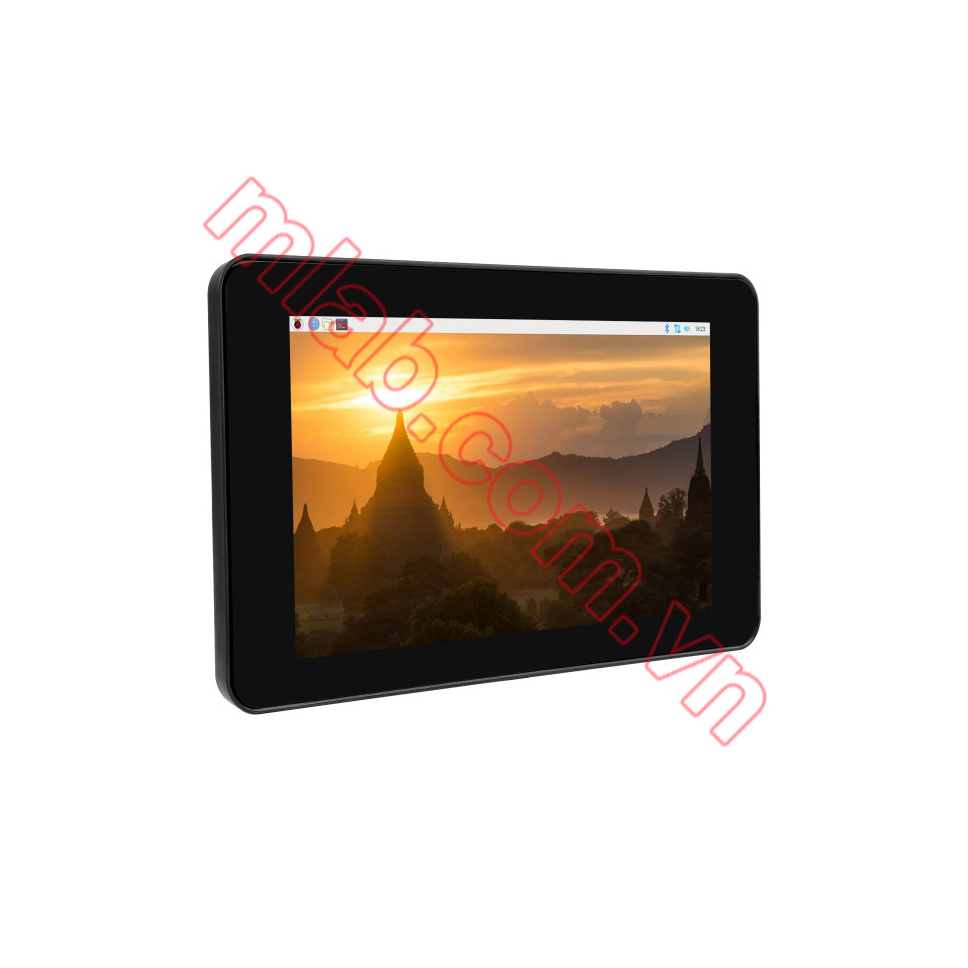 Màn Hình 7inch DSI (C) (With Case B), 1024x600, Cảm Ứng Điện Dung Waveshare