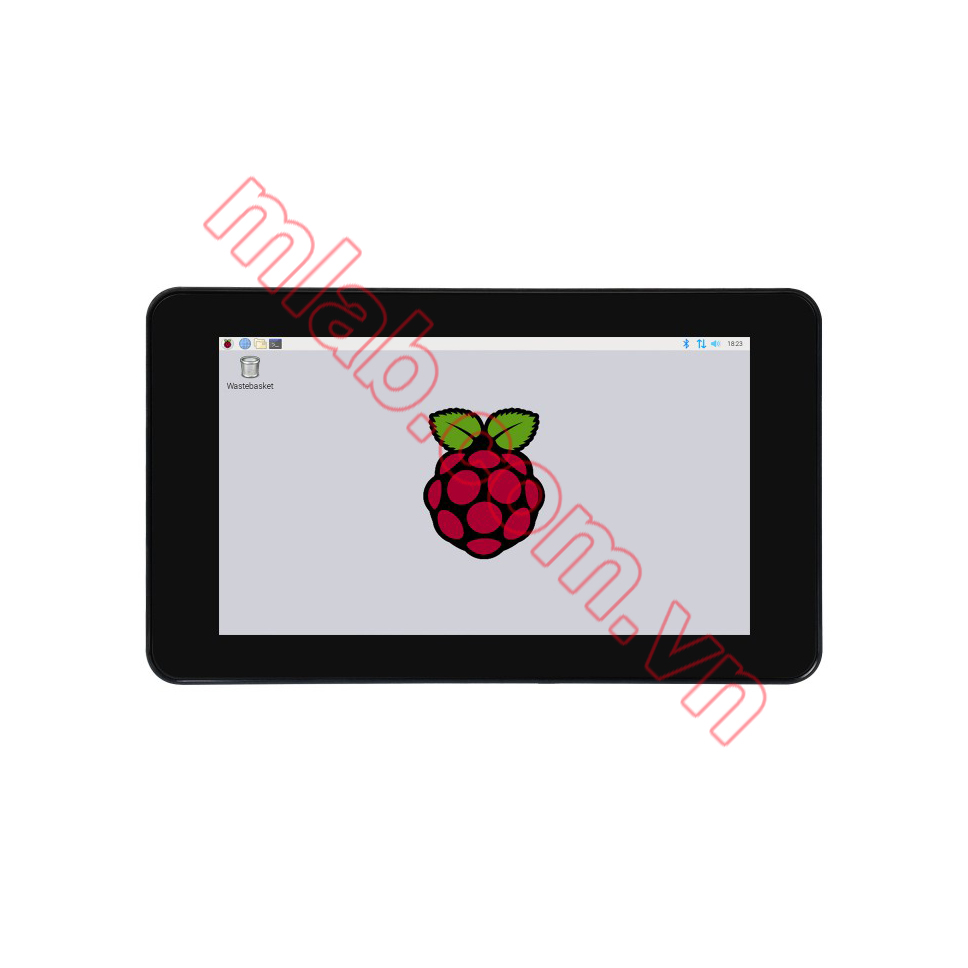 Màn Hình 7inch DSI (C) (With Case B), 1024x600, Cảm Ứng Điện Dung Waveshare