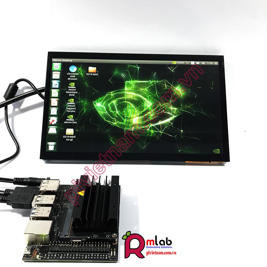 Màn hình LCD 10.1inch (E), 1024×600, HDMI, IPS, DSI, cảm ứng điện dung Waveshare