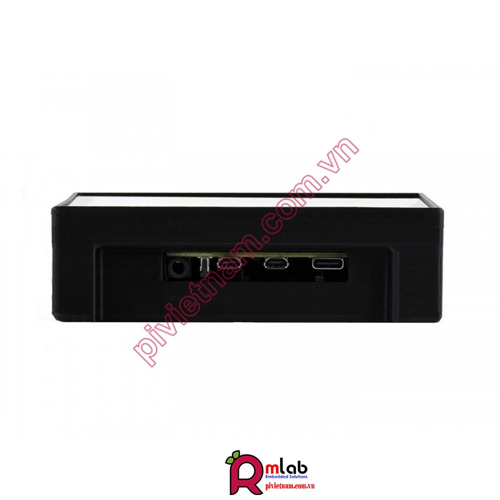 Màn hình 4.3inch dành cho Raspberry Pi (with Protection Case), 800x480, DSI, cảm ứng điện dung Waveshare