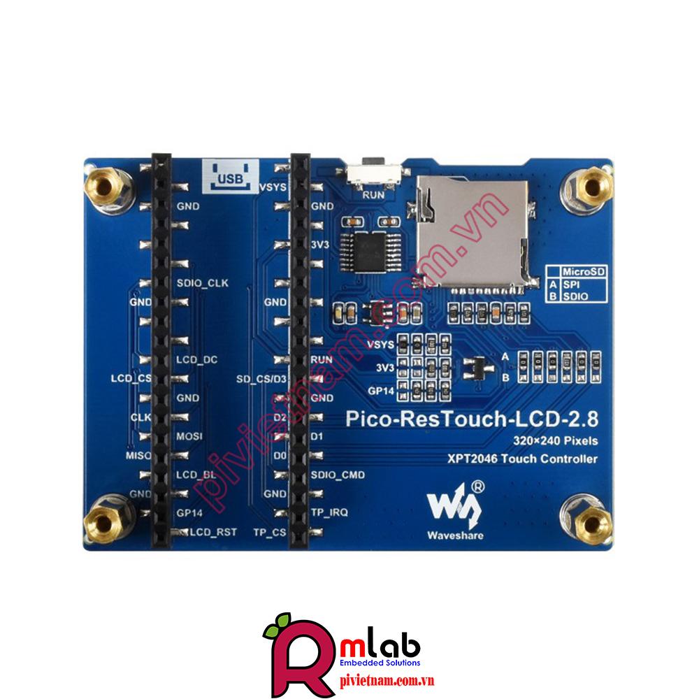 2.8inch Touch Display Module for Raspberry Pi Pico
