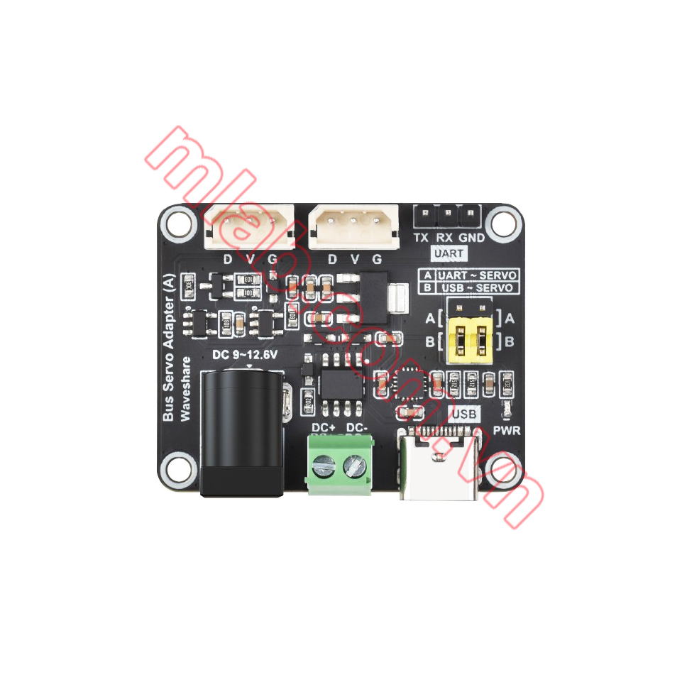 Serial Bus Servo Driver Board, Integrates Servo Power Supply And Control Circuit, Applicable for ST/SC Series Serial Bus Servos