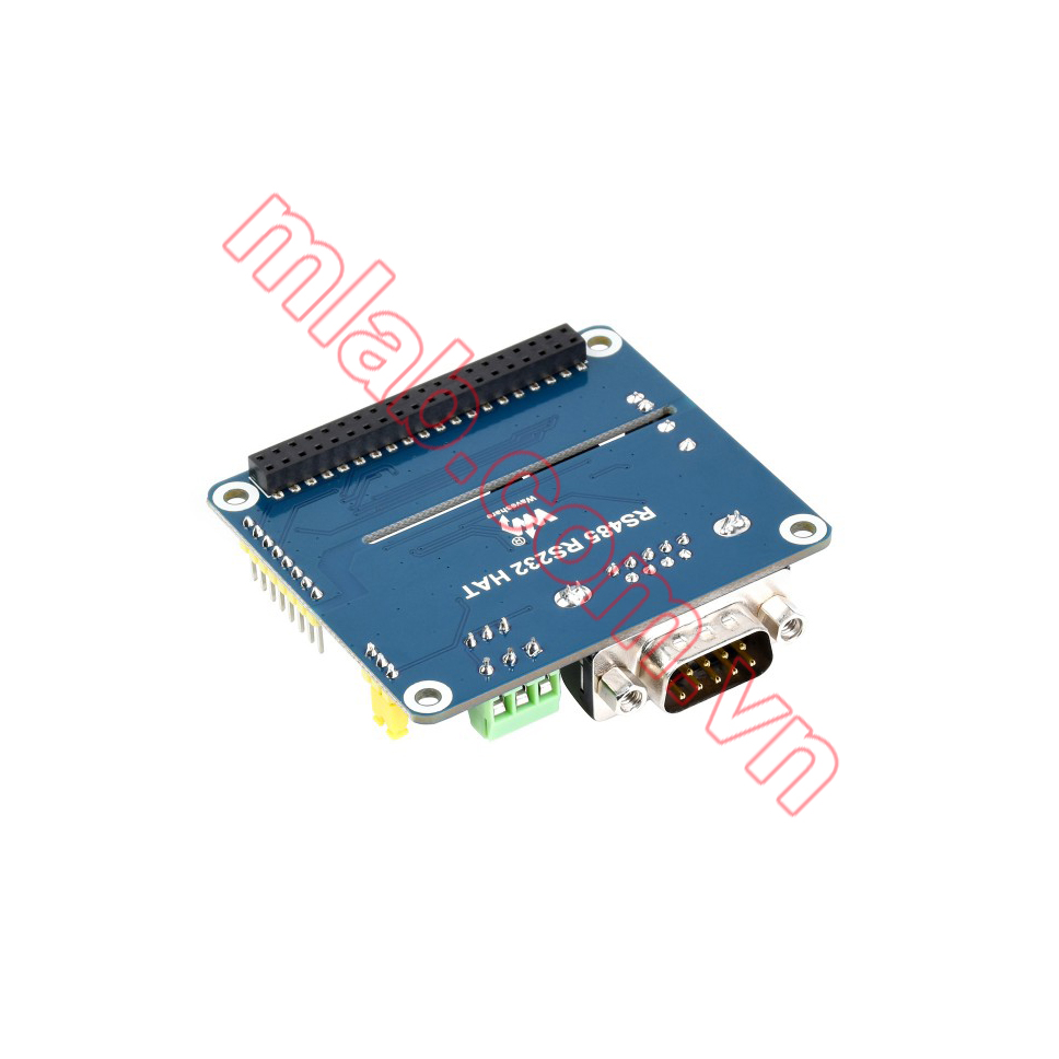 Isolated RS485 RS232 Expansion HAT for Raspberry Pi, SPI Control