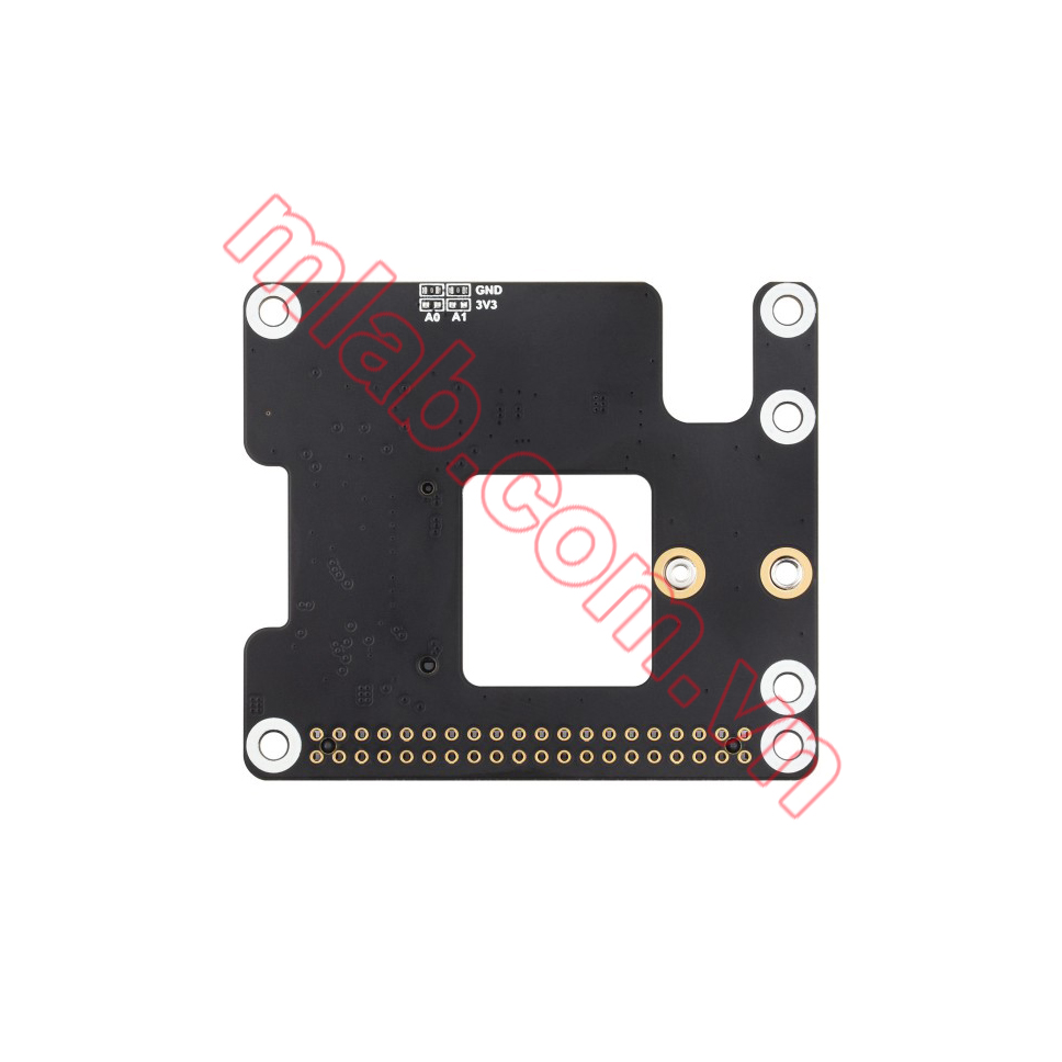 PCIe To M.2 Adapter for Raspberry Pi 5, Supports NVMe Protocol M.2 Solid State Drive, High-speed Reading/Writing, HAT + Standard