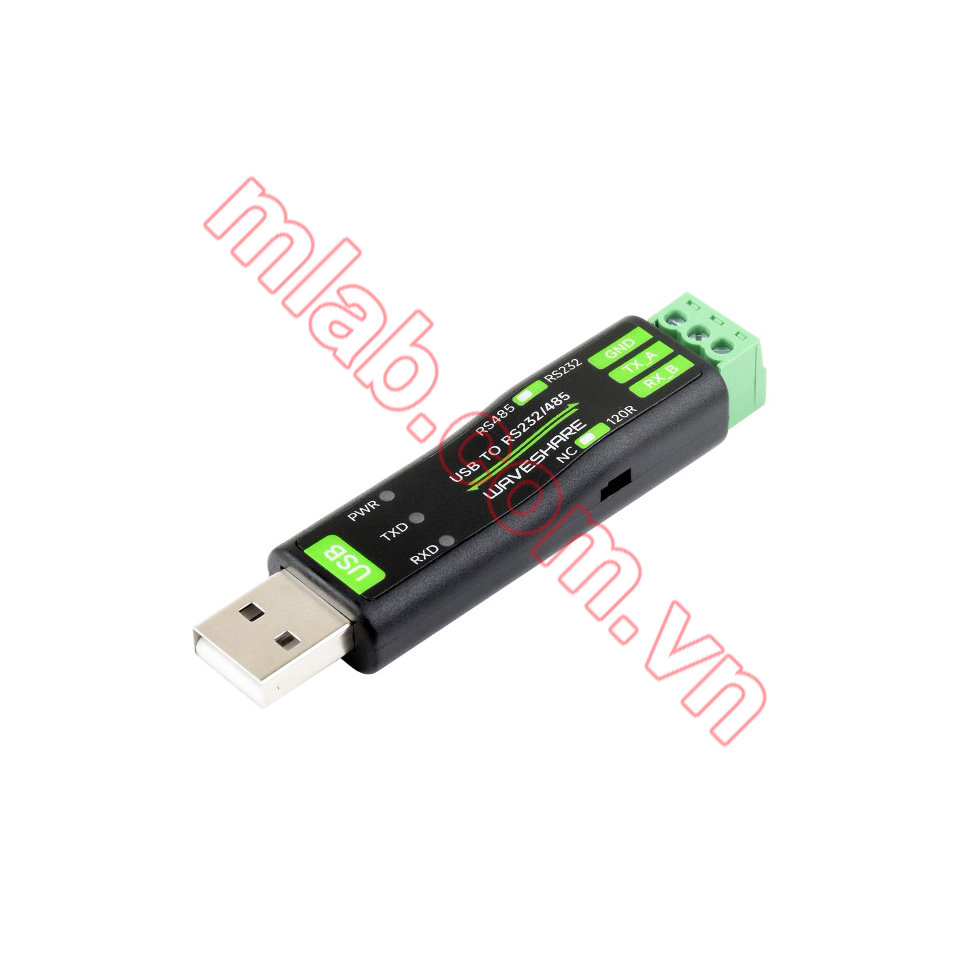 USB to RS232/485 Serial Converter, Onboard Original FT232RNL Chip, Multiple devices applicable, Multi-OS compatible