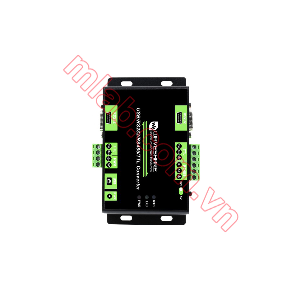 Industrial Isolated Multi-Bus Converter, USB / RS232 / RS485 / TTL Communication