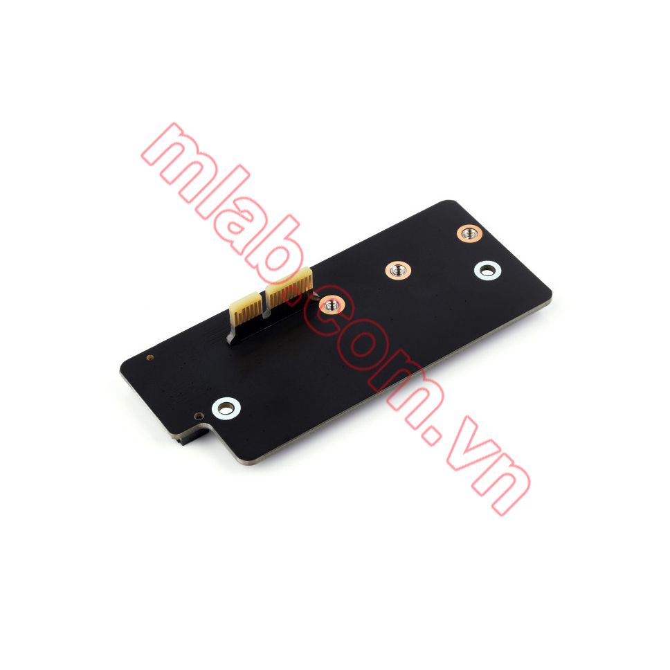 PCIe TO M.2 adapter (B), Supports NVMe Protocol M.2 Solid State Drive, High-speed Reading/Writing, Supports Raspberry Pi Compute Module 4