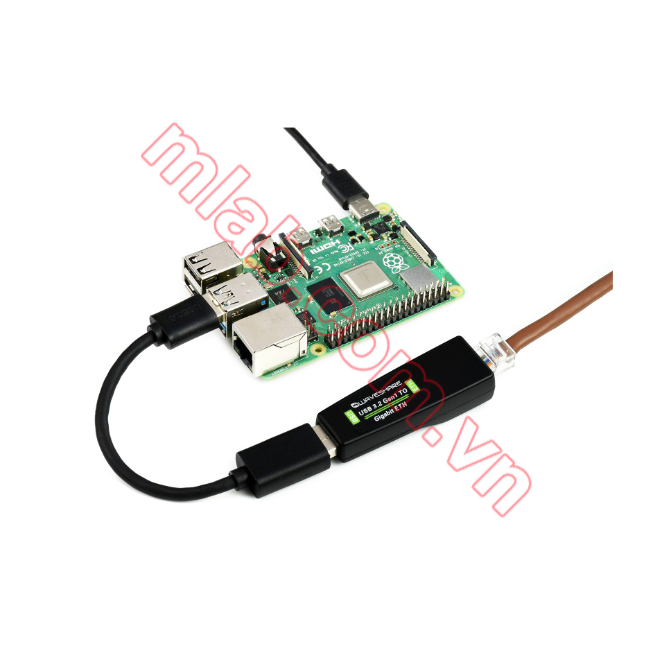 Bộ chuyển đổi USB 3.2 Gen1 TO Gigabit Ethernet, Driver-Free