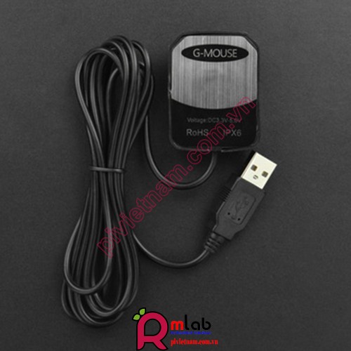 USB GPS Ublox UBX-G7020-KT với cable nối dài 2m (tương thích với Raspberry Pi/LattePanda/Jetson Nano)