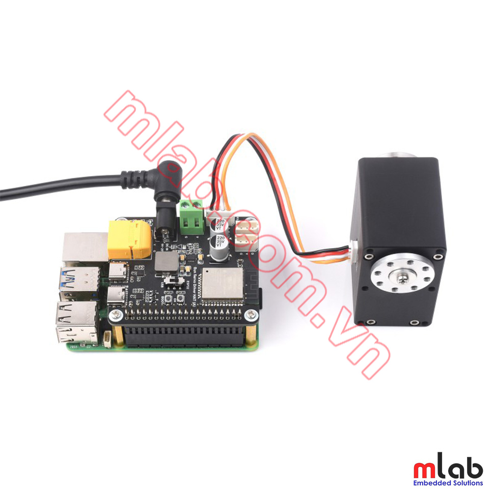 Serial Bus Servo Driver HAT, Integrates ESP32 and Servo Control Circuit, Suitable for ST / RSBL Series Serial Bus Servos