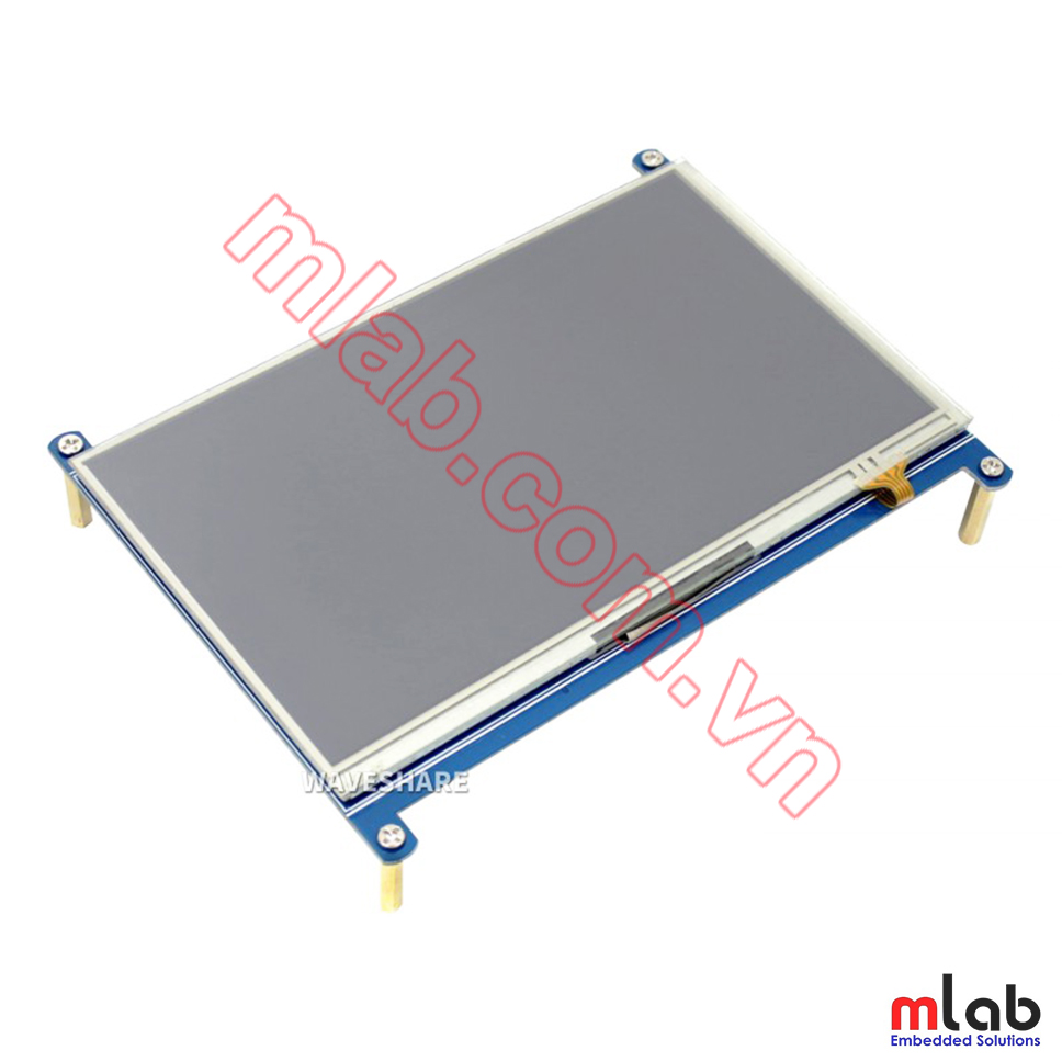 7inch Resistive Touch Screen LCD, 1024×600, HDMI, IPS, Various Systems Support