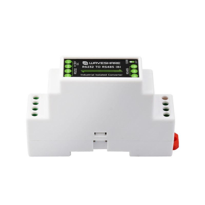 RS232 To RS485 Converter (B), Active Digital Isolator, Rail-Mount support, 600W Lightningproof & Anti-Surge