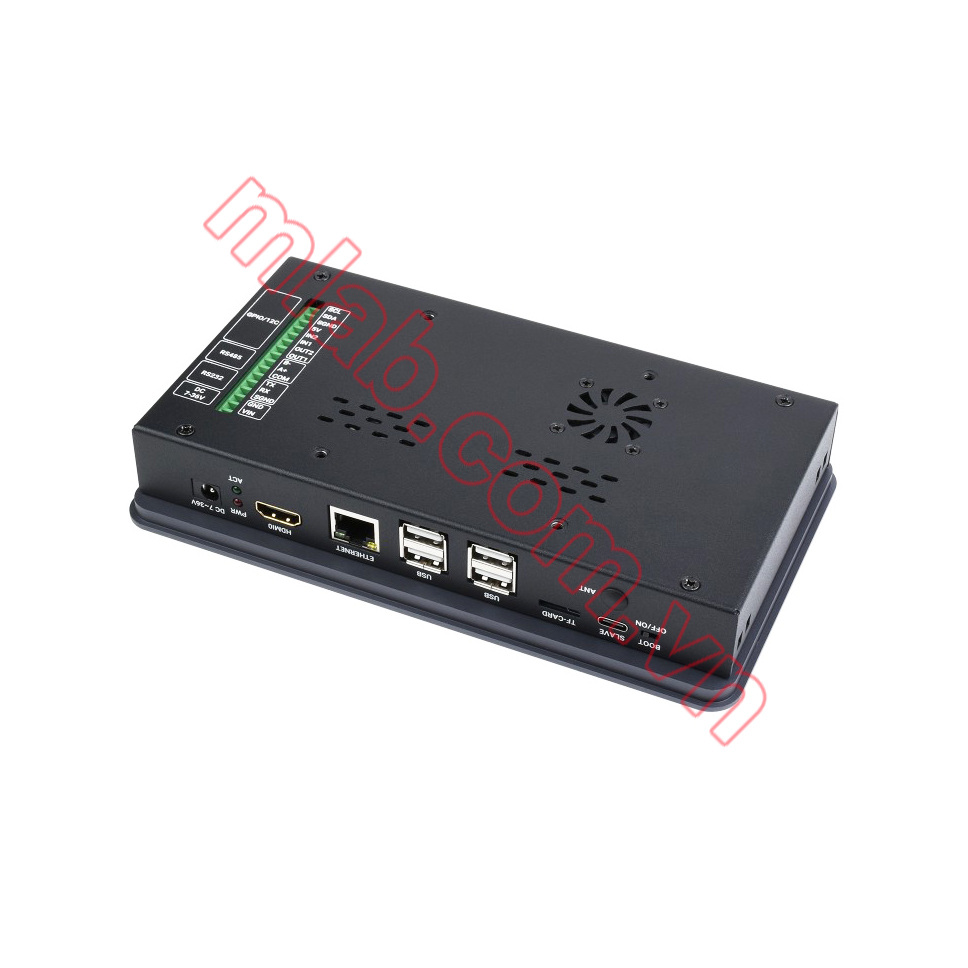 7″ Touch Screen All-In-One Kit Designed for Raspberry Pi CM4, 5MP Camera, Aluminum Case