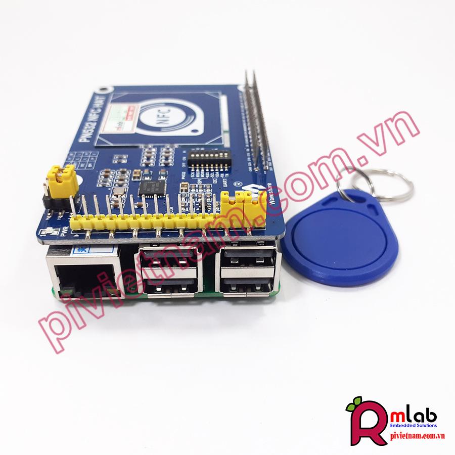 PN532 NFC HAT cho Raspberry Pi, I2C / SPI / UART