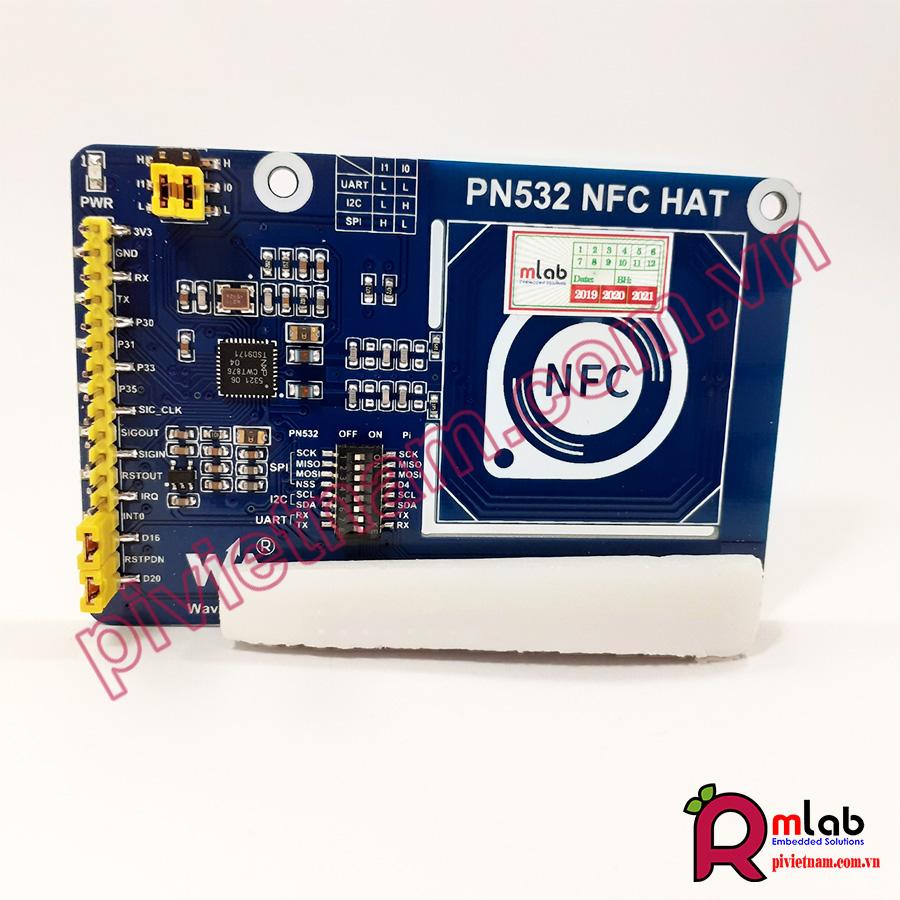 PN532 NFC HAT cho Raspberry Pi, I2C / SPI / UART