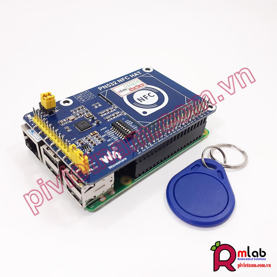 PN532 NFC HAT cho Raspberry Pi, I2C / SPI / UART