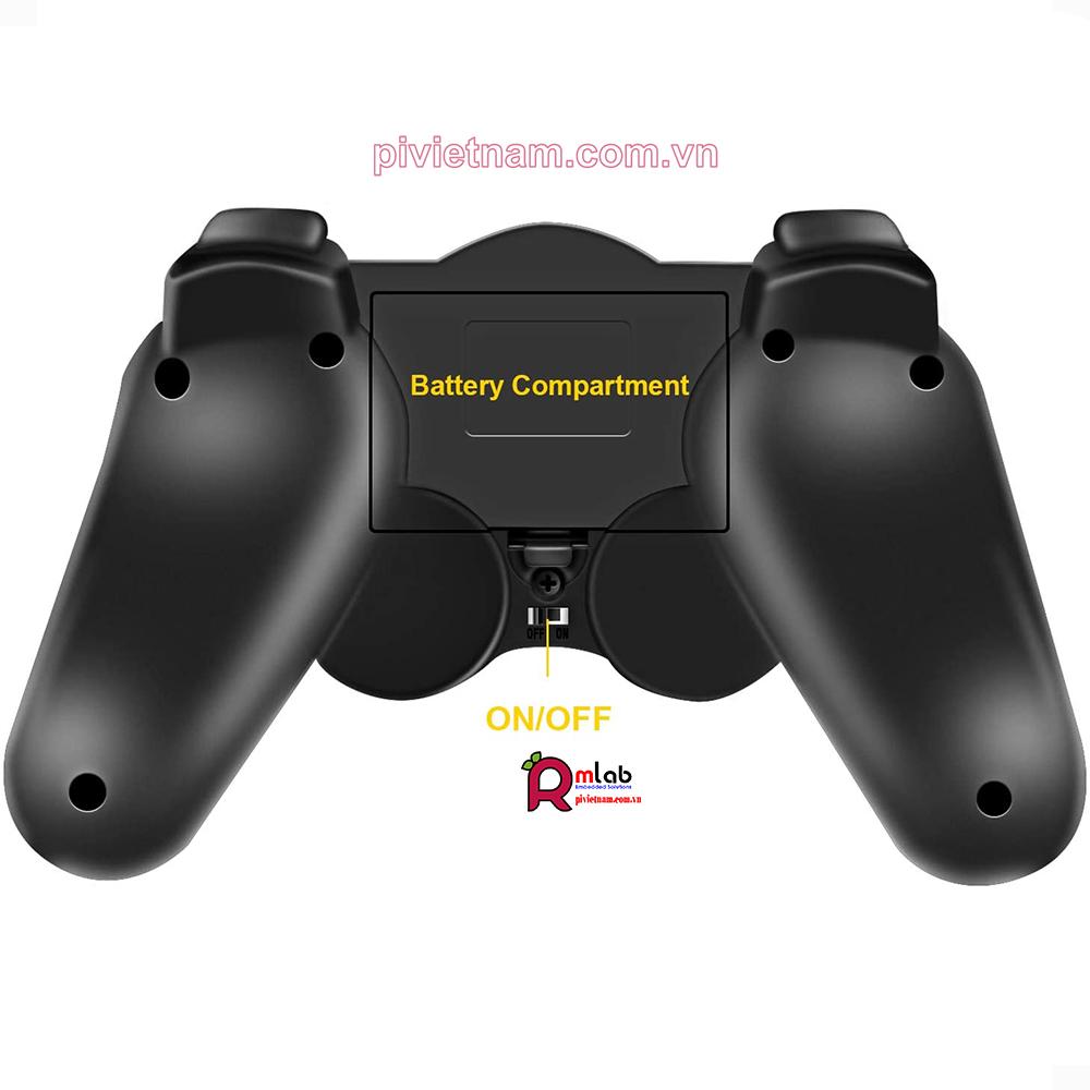 Smart Controller Wireless Gamepad dành cho PC, Raspberry Pi, RetroPie, Android Smart TV Box, Tablet PC, PS3