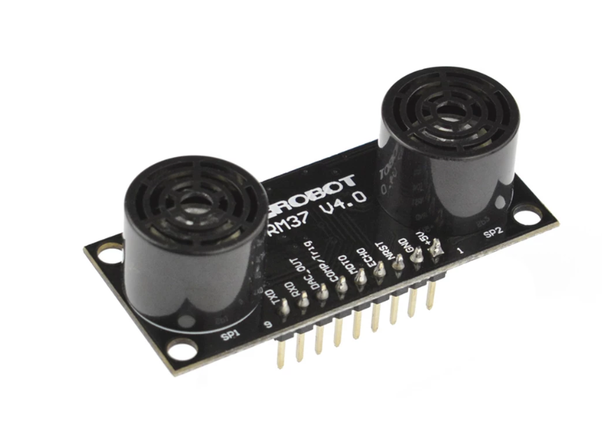 Fermion: URM37 Ultrasonic Distance Sensor Breakout (2～800cm, RS232 / UART)