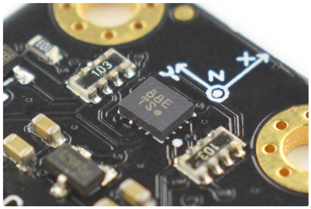 Gravity: I2C BMI160 6-Axis Inertial Motion Sensor