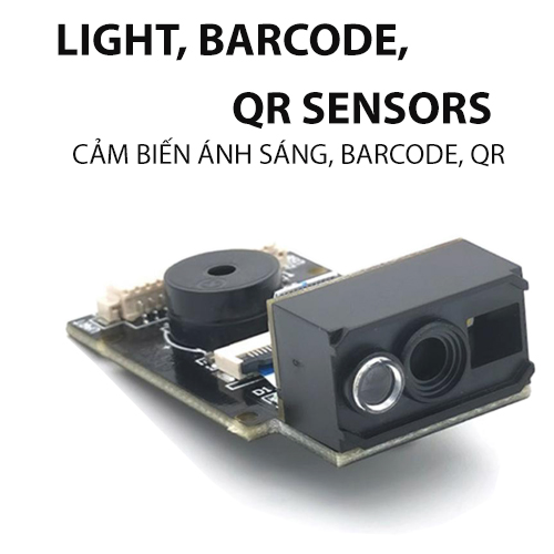 Cảm biến ánh sáng, Barcode, QR