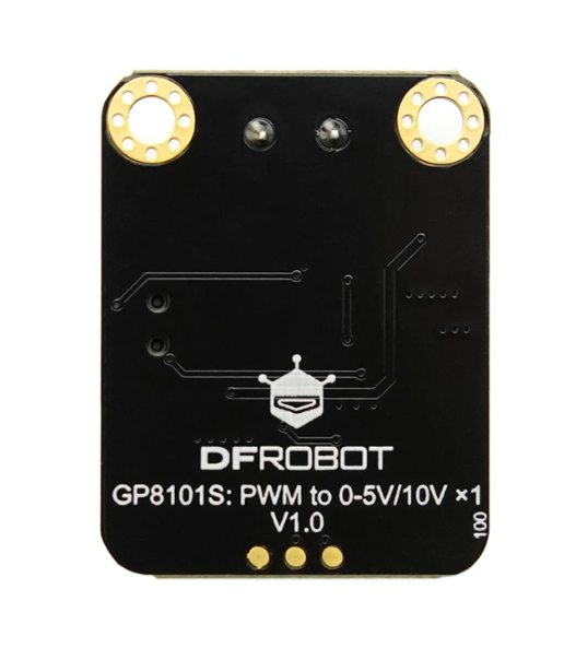 Gravity: GP8101S 1-Channel PWM to 0-5V/10V DAC Module