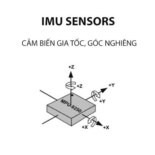 Cảm biến gia tốc, góc nghiêng
