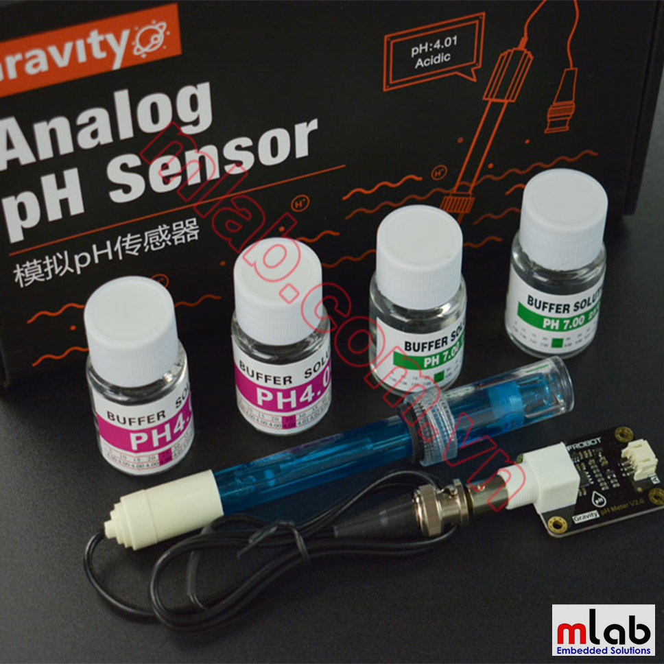 Cảm biến đo pH - Analog pH Sensor Meter Kit V2 - DFRobot
