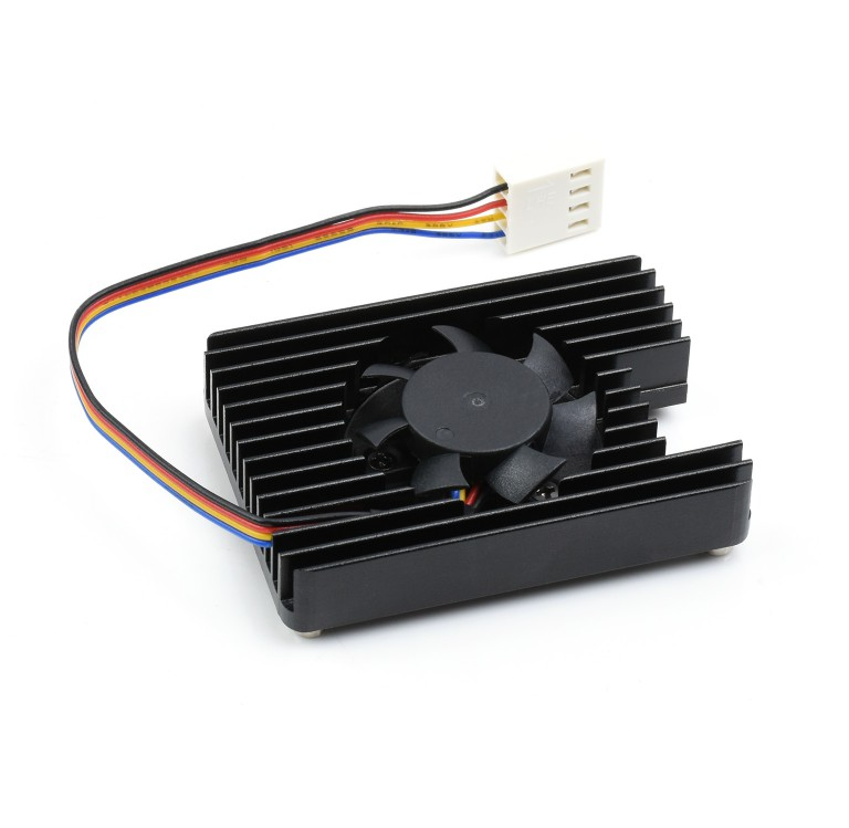 Dedicated All-in-one 3007 Cooling Fan For Raspberry Pi Compute Module 4 CM4, Speed Adjustable, With Thermal Tapes, 12V Power Supply
